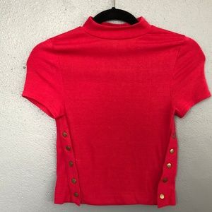 Free People red tshirt